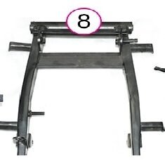 Yuki Alfa E-Bike Arka Salıncak Çatal