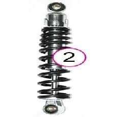 Yuki YK-20 Alfa E-Bike Arka Amortisör