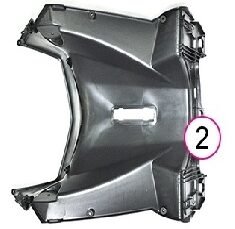 Yuki YK-20 Alfa E-bike İç Torpido Alt