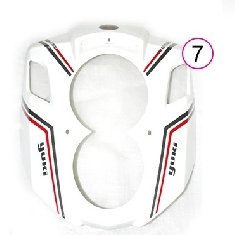 Yuki YK-20 Alfa E-Bike Ön Far Grenajı Beyaz