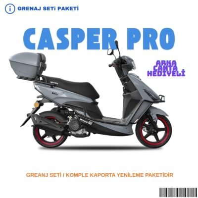 Yuki Caper Pro Grenaj Seti Gri 10 Parça