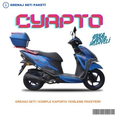 Yuki Cyrpto Grenaj Seti Mavi 9 Parça