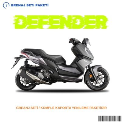 Yuki Defender Maxi Grenaj Seti Siyah 9 Parça