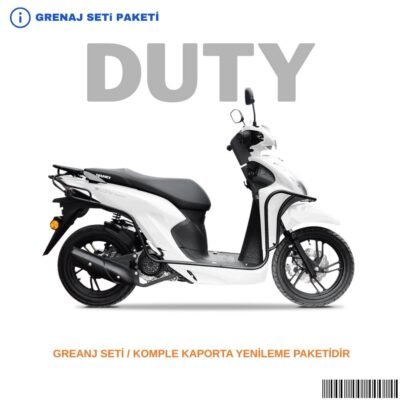 Yuki Duty Grenaj Seti Beyaz 6 Parça