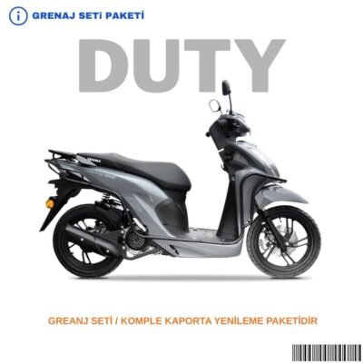 Yuki Duty Grenaj Seti Gri 6 Parça