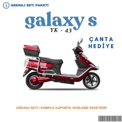 Yuki Galaxy S Grenaj Seti Kırmızı 11 Parça