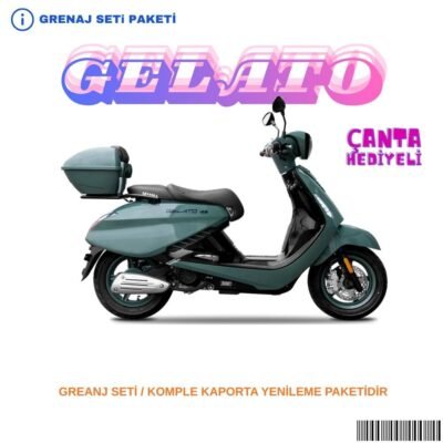 Yuki Gelato Grenaj Seti Yeşil 7 Parça