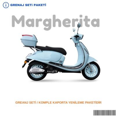 Yuki Margherita Grenaj Seti Mavi 8 Parça