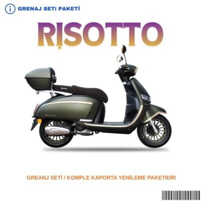 Yuki Risotto Grenaj Seti Yeşil 9 Parça