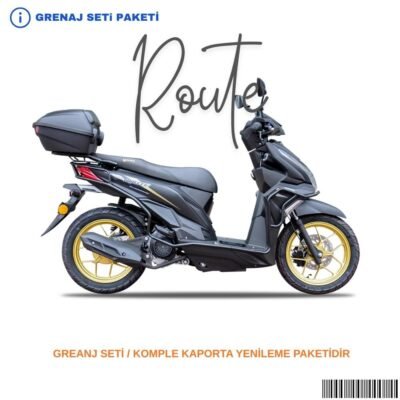 Yuki Route Grenaj Seti Siyah 7 Parça