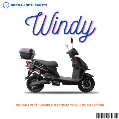 Yuki Windy Grenaj Seti Kırmızı 8 Parça